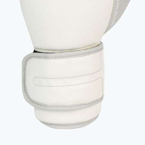 EVERLAST Powerlock Pu pánske boxerské rukavice biele EV2200