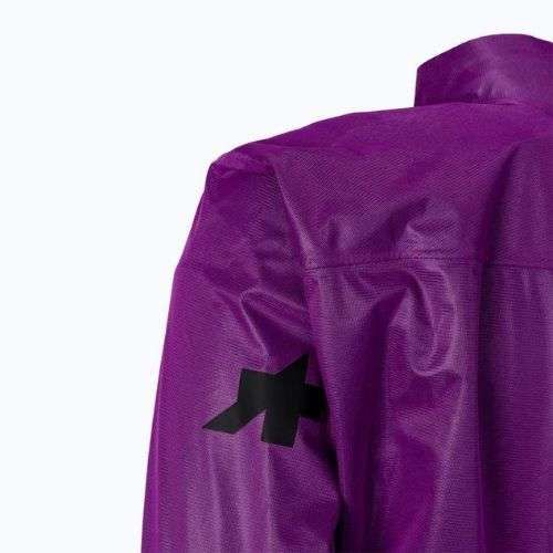 Dámska cyklistická bunda ASSOS Dyora RS Rain purple 12.32.372.4B