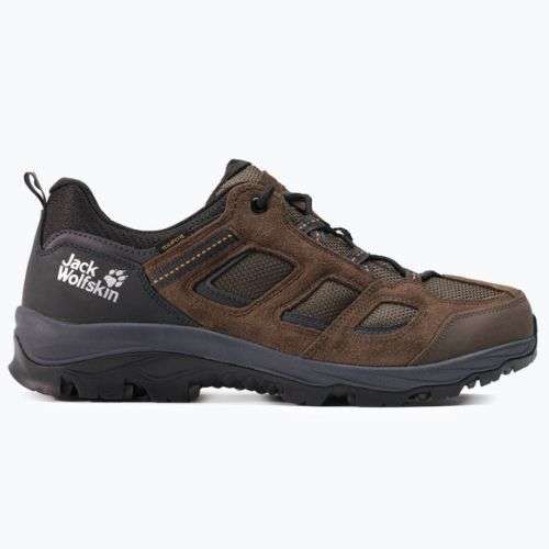 Jack Wolfskin pánske trekové topánky Vojo 3 Texapore brown 4042441_5298