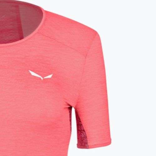 Salewa Puez Graphic 2 Dry dámske trekové tričko ružové 00-0000027400