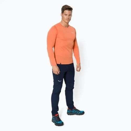 Salewa Pedroc 2 Dry pánske trekingové tričko oranžové 00-0000027723