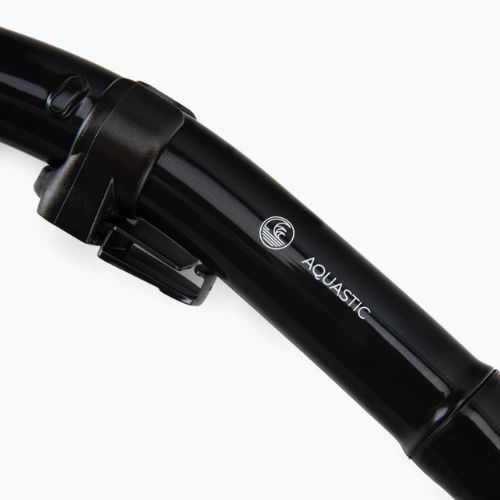 Šnorchlovací set AQUASTIC Maska + šnorchel čierny MSA-01C