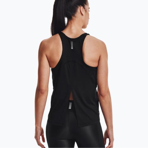 Dámske tréningové tričko Under Armour Isochill Run Tank black 1361925-001