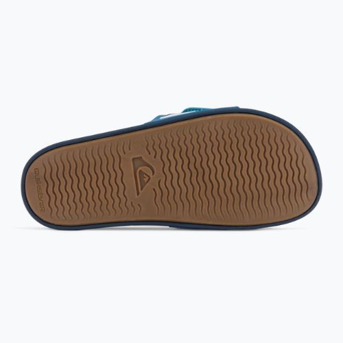 Pánske žabky Quiksilver Rivi Slide Adjust blue/blue/green