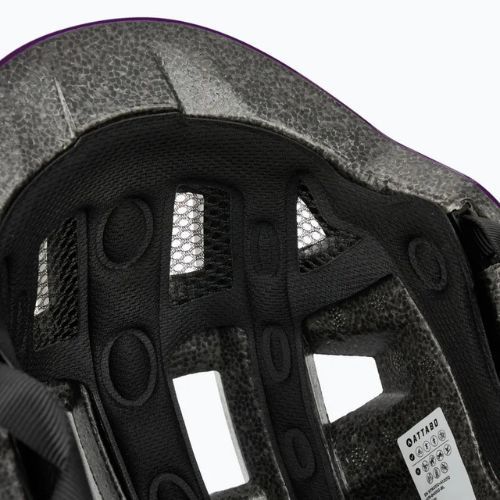 Detská cyklistická prilba ATTABO K200 fialová