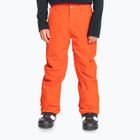 Detské snowboardové nohavice Quiksilver Estate orange EQBTP03033