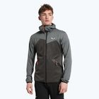 Salewa pánska fleecová mikina Puez Melange PL FZ Hoody šedá 00-0000027386
