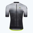 Pánsky cyklistický dres Alé Gradient čiernobiely L22144400