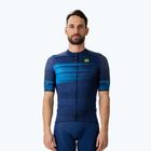 Pánsky cyklistický dres Alé Turbo tmavomodrý L22130402