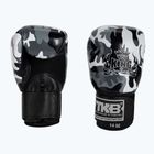 Boxerské rukavice Top King Muay Thai Empower sivé TKBGEM-03A-GY