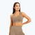 Gym Glamour push up fitness podprsenka béžová 320