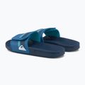 Pánske žabky Quiksilver Rivi Slide Adjust blue/blue/green 3