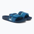 Pánske žabky Quiksilver Rivi Slide Adjust blue/blue/green 4