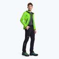 Salewa pánska fleecová mikina Agner Hybrid PL/DST FZ Hoody zelená 00-0000027371 2