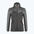 Salewa pánska fleecová mikina Puez Melange PL FZ Hoody šedá 00-0000027386 6