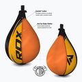 Boxerská hruška RDX Speed Ball Leather Multi čierno-žltá 2SBL-S2YU 3