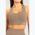 Gym Glamour push up fitness podprsenka béžová 320 3