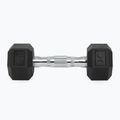 Pogumovaná činka XTREXO Hex HXD25 2,5 kg 7