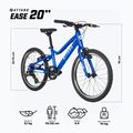 Detský bicykel ATTABO EASE 20" modrý 2