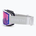 Lyžiarske okuliare Smith Squad white vapor/chromapop photochromic rose flash M668 4