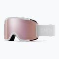 Lyžiarske okuliare Smith Squad white vapor/chromapop photochromic rose flash M668 6