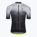 Pánsky cyklistický dres Alé Gradient čiernobiely L22144400