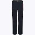 Dámske trekingové nohavice CMP Zip Off black/pink 3T51446/05UG