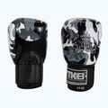 Boxerské rukavice Top King Muay Thai Empower sivé TKBGEM-03A-GY
