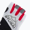 Lezecké rukavice STUBAI Eternal 3/4 Finger bielo-červené 9572 4
