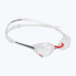 Plavecké okuliare TYR Tracer-X Elite Racing číre/červené/navy LGTRXEL_642
