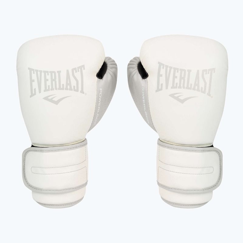 EVERLAST Powerlock Pu pánske boxerské rukavice biele EV2200