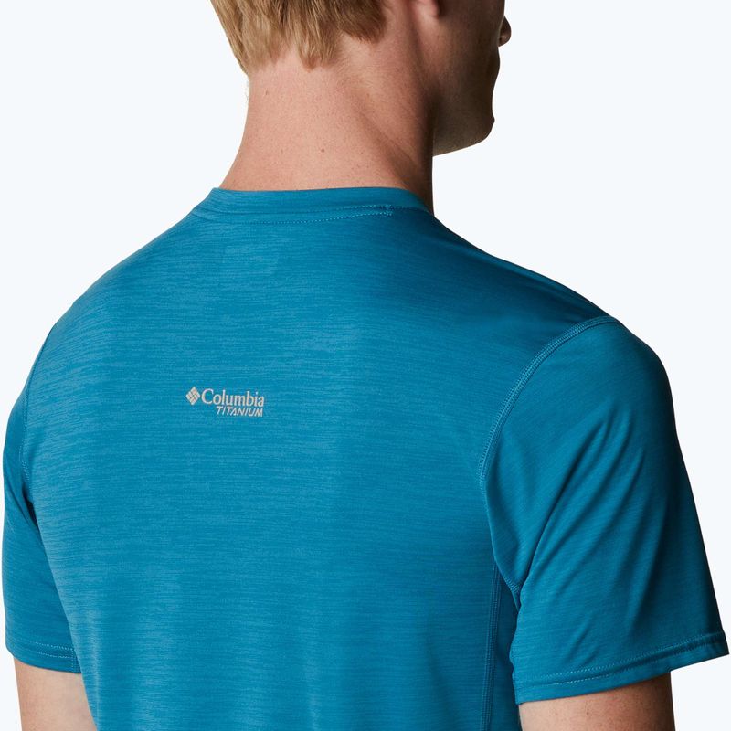 Columbia pánske trekingové tričko Titan Pass Graphic Tee blue 1991471 5