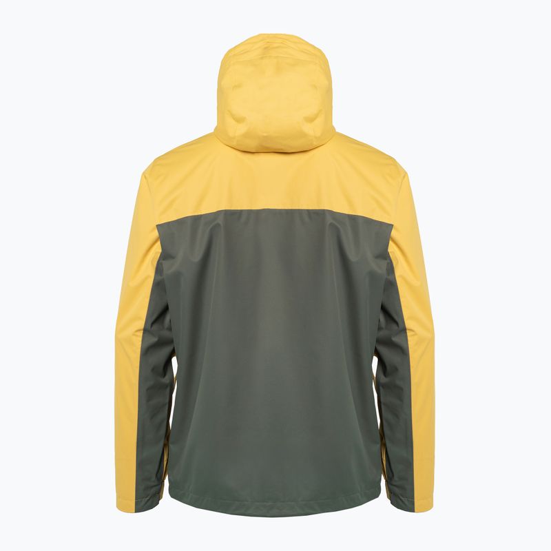 Columbia pánska bunda do dažďa Hikebound yellow-green 1988621 7