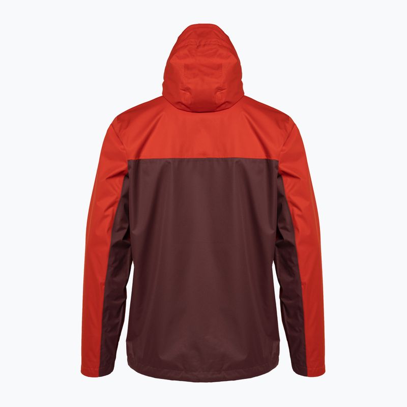 Columbia pánska bunda do dažďa Hikebound červená 1988621839 2