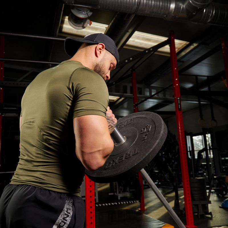 Olympijské nárazníkové závažia XTREXO čierne TRX-BMP5 5 kg 8