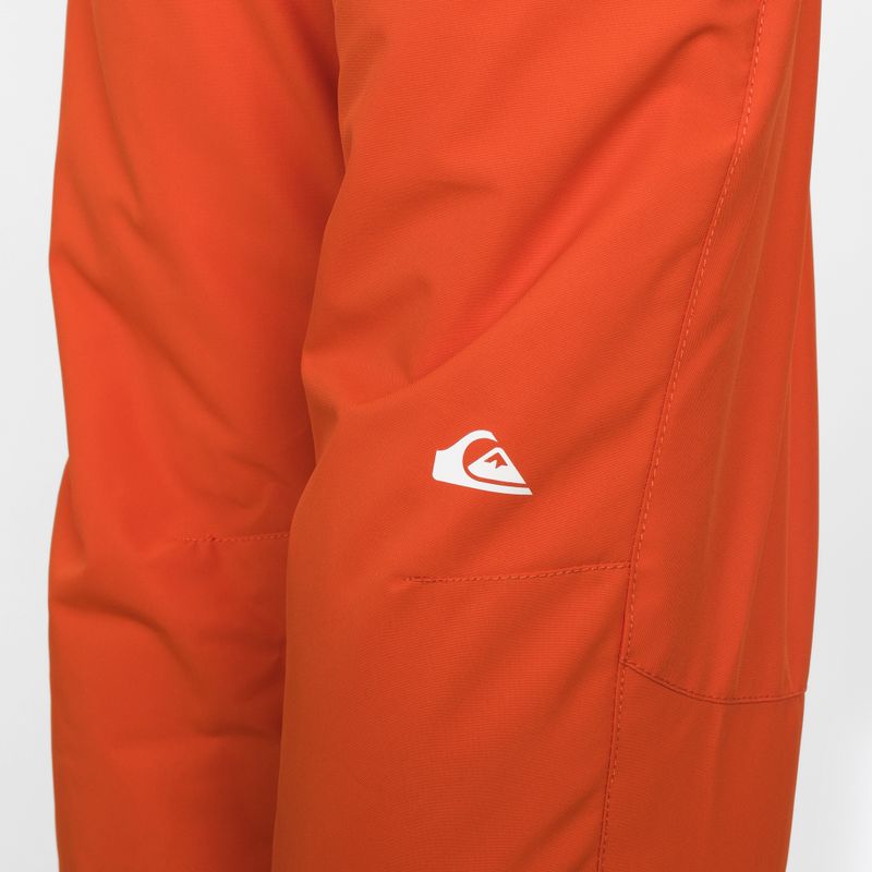 Detské snowboardové nohavice Quiksilver Estate orange EQBTP03033 9