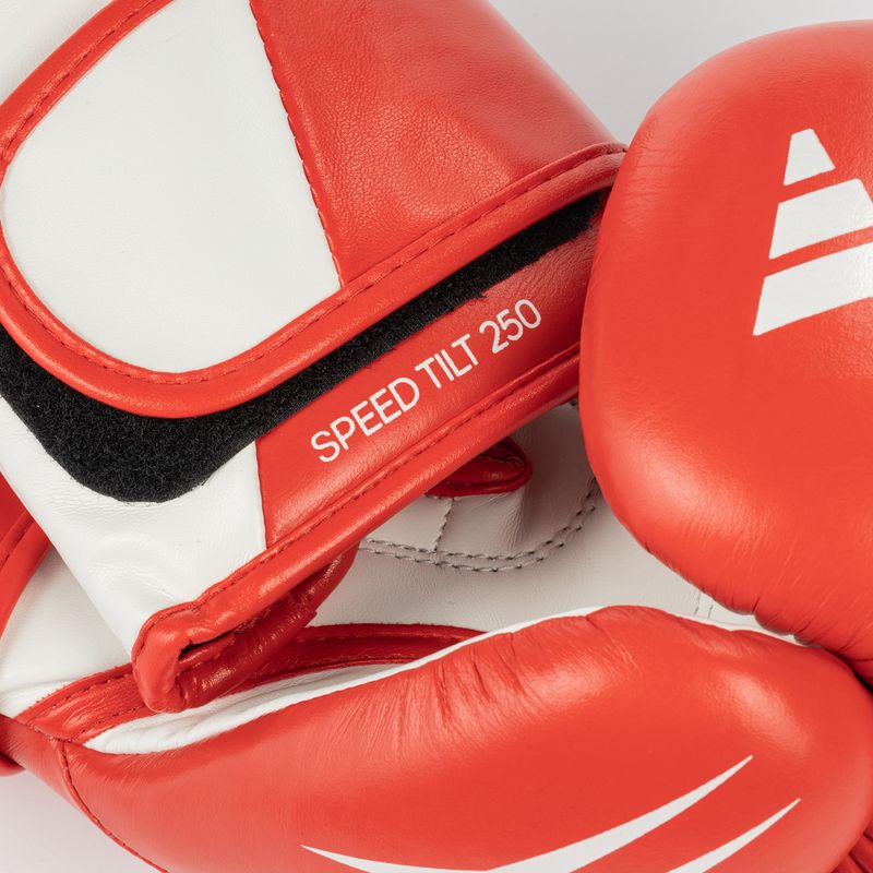 Boxerské rukavice adidas Speed Tilt 250 red SPD250TG 5
