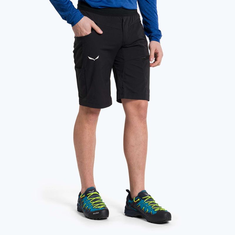 Pánske turistické šortky Salewa Agner Light black 00-0000027380