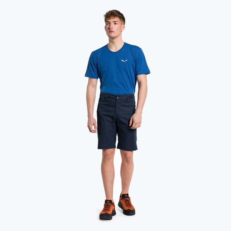 Salewa Lavaredo Hemp pánske turistické šortky navy blue 00-0000028033 2