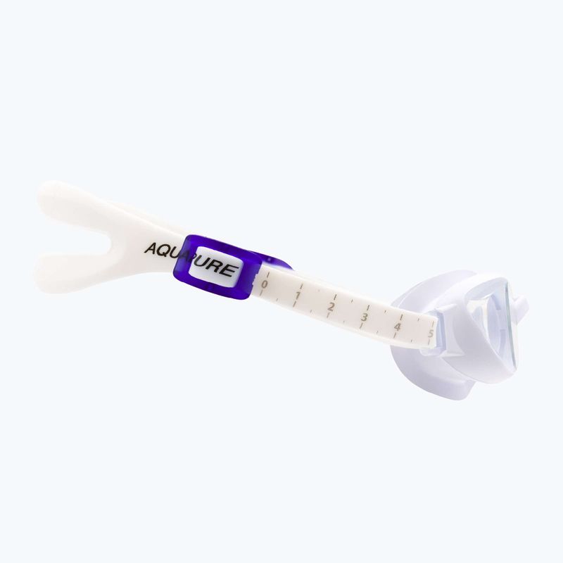 Dámske plavecké okuliare Speedo Aquapure biele 68-090047237 3