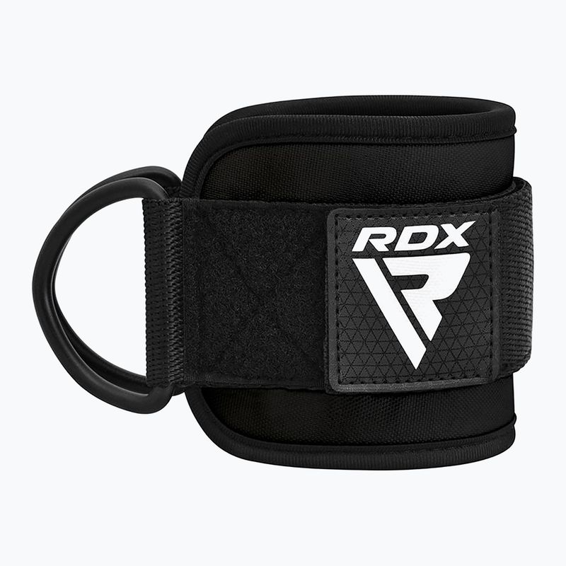 Popruhy s háčikom na členok RDX Gym Ankle Pro A4 black WAN-A4B-P 2
