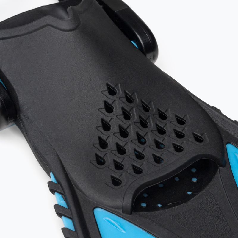 AQUASTIC Detský set na šnorchlovanie Maska + plutvy + šnorchel modrý MSFK-01SN 8