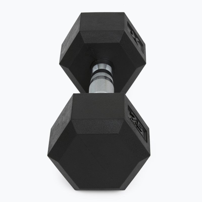 Pogumovaná činka XTREXO Hex HXD75 7,5 kg 6