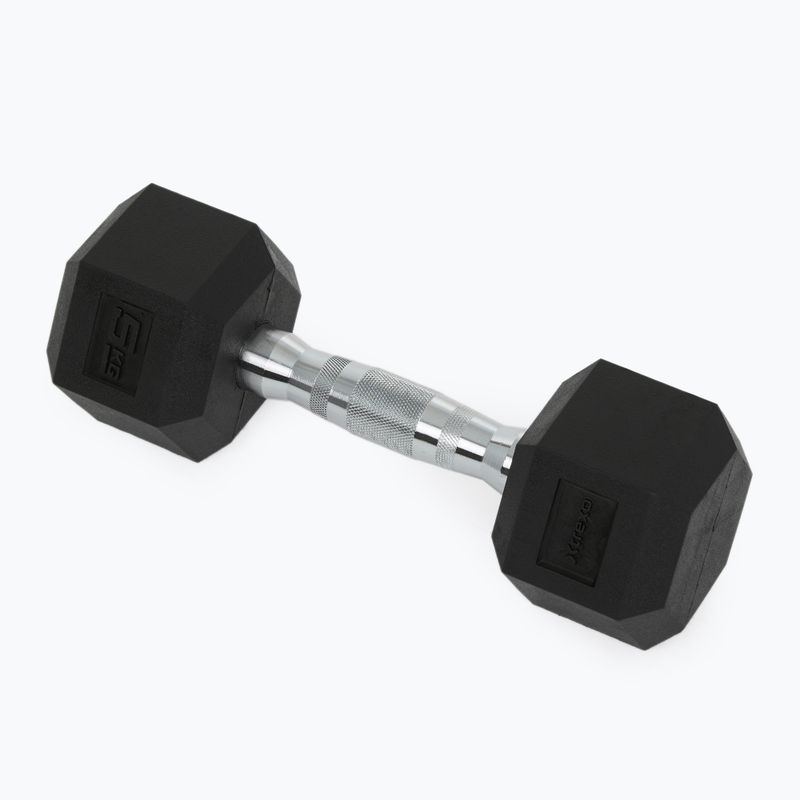 XTREXO Hex HXD50 5 kg pogumované činky