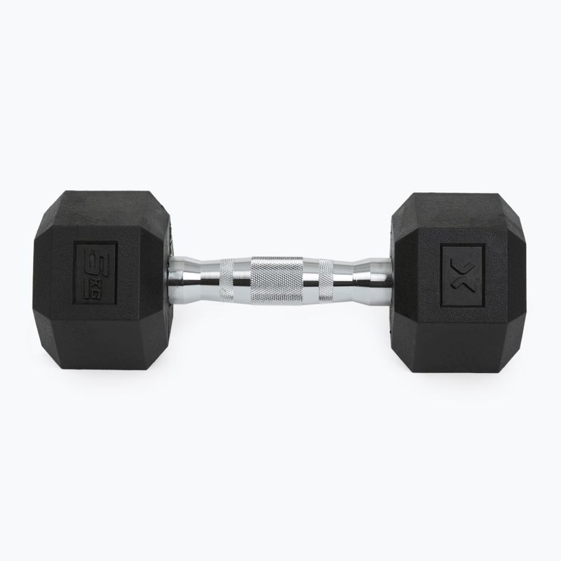 XTREXO Hex HXD50 5 kg pogumované činky 7