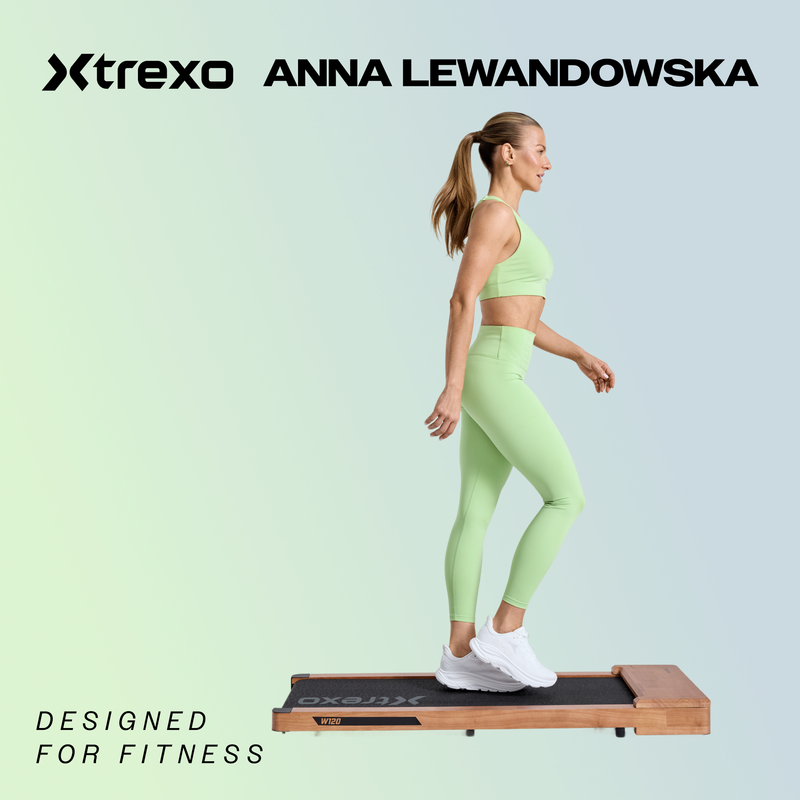 XTREXO Walking Pad W200 elektrický bežecký pás čierny 2