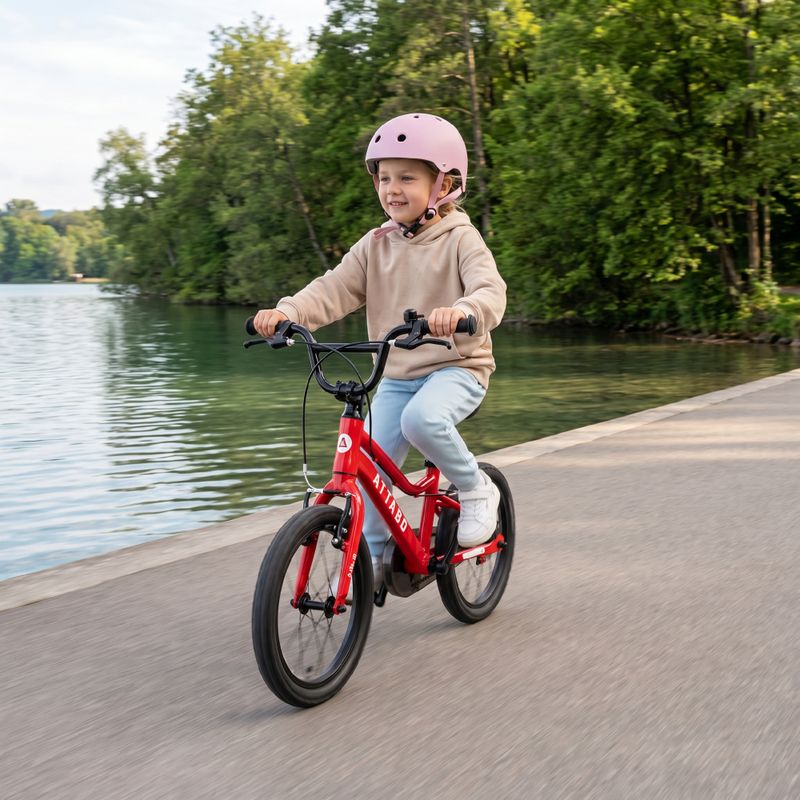 Detský bicykel ATTABO EASE 16" červený 5