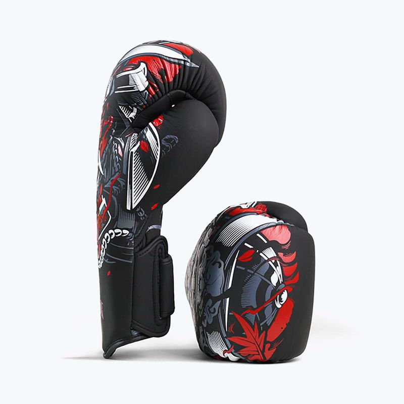 Boxerské rukavice Ground Game "Samurai" čierne 21BOXGLOSAM10 3