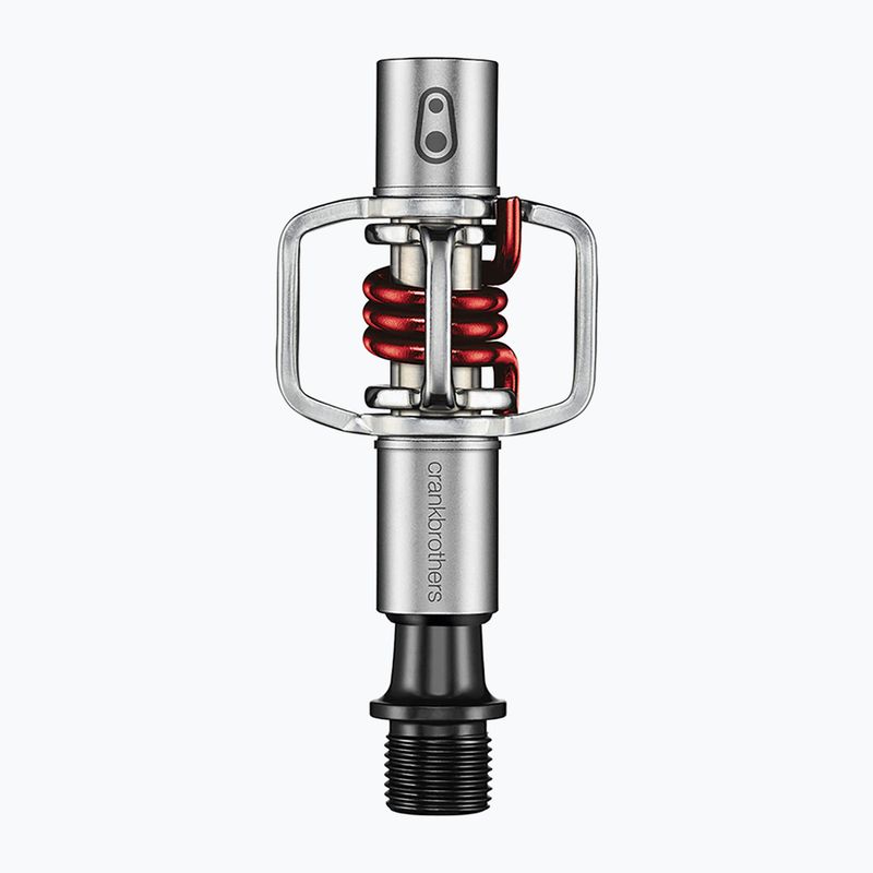 Crankbrothers Eggbeater 1 cyklistické pedále strieborné/červené CR-14792 6