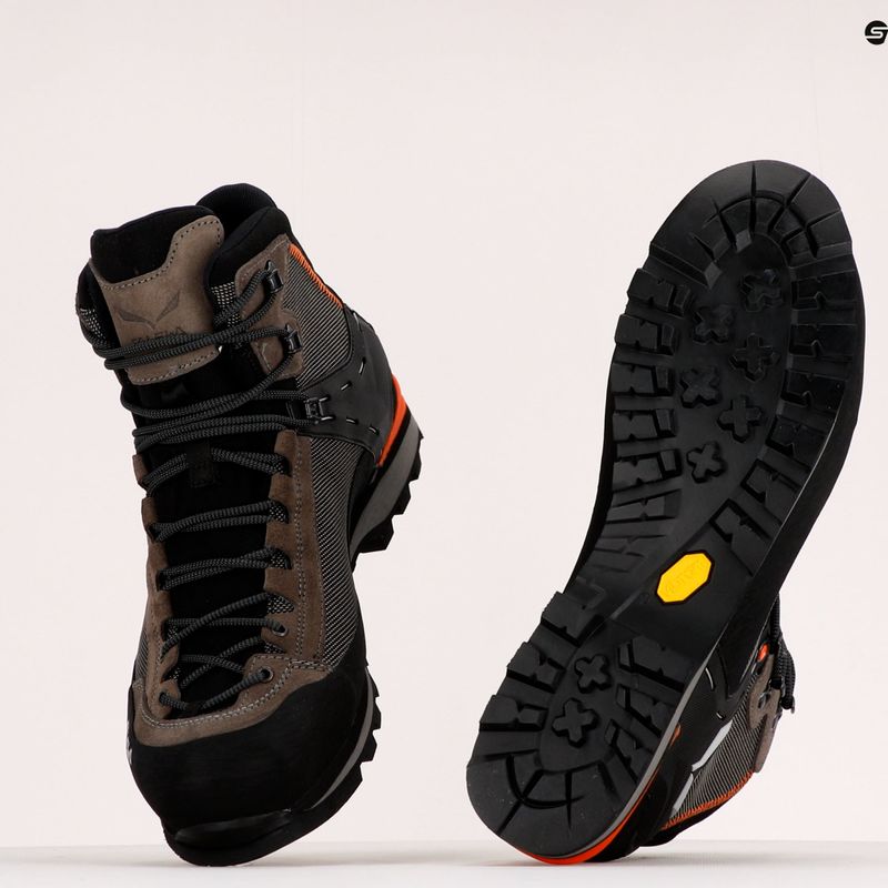 Salewa pánske vysoké horské topánky Crow GTX brown 00-0000061328 11